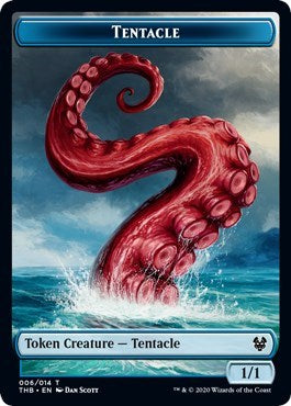 Tentacle // Satyr Double-sided Token [Theros Beyond Death]-1