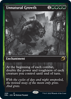 Unnatural Growth [Innistrad: Double Feature]-1