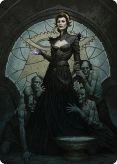Liliana of the Veil Art Card [Dominaria United Art Series]-1