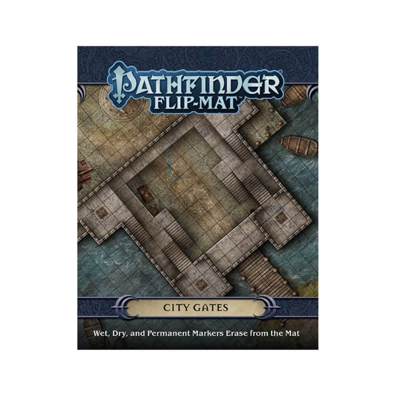 Pathfinder Accessories Flip Mat Classics City Gates-1