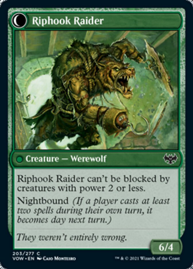Hookhand Mariner // Riphook Raider [Innistrad: Crimson Vow]-2