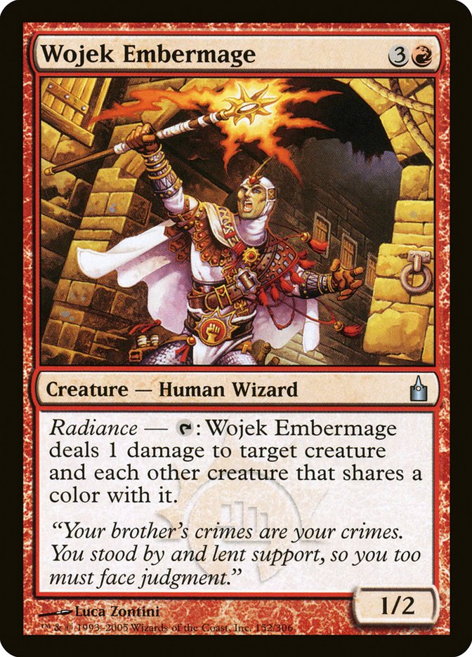 Wojek Embermage [Ravnica: City of Guilds]-1