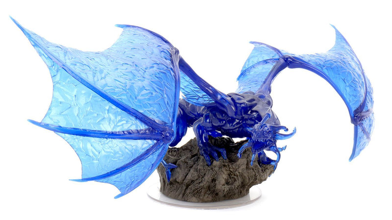 D&D Icons of the Realms Miniatures Sapphire Dragon Premium Figure-1