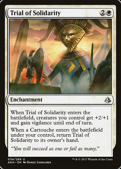 Trial of Solidarity [Amonkhet]-1