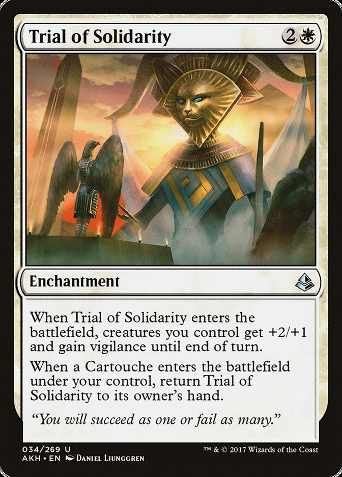 Trial of Solidarity [Amonkhet]-1
