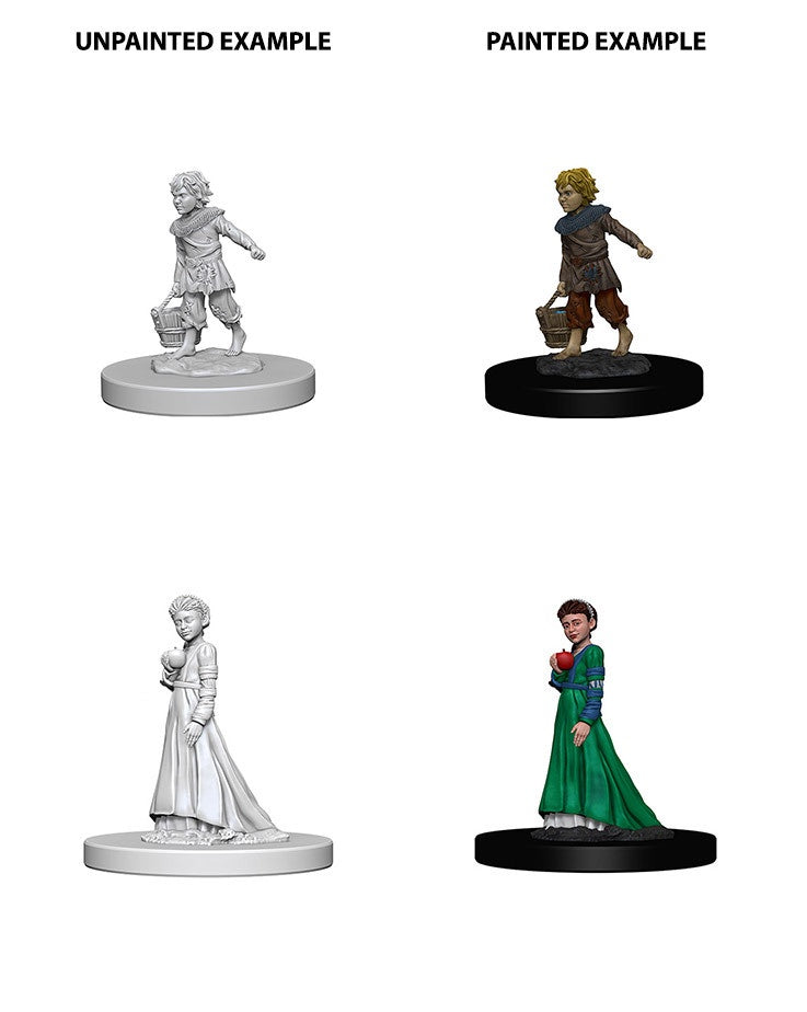 Pathfinder Deep Cuts Unpainted Miniatures Children-1