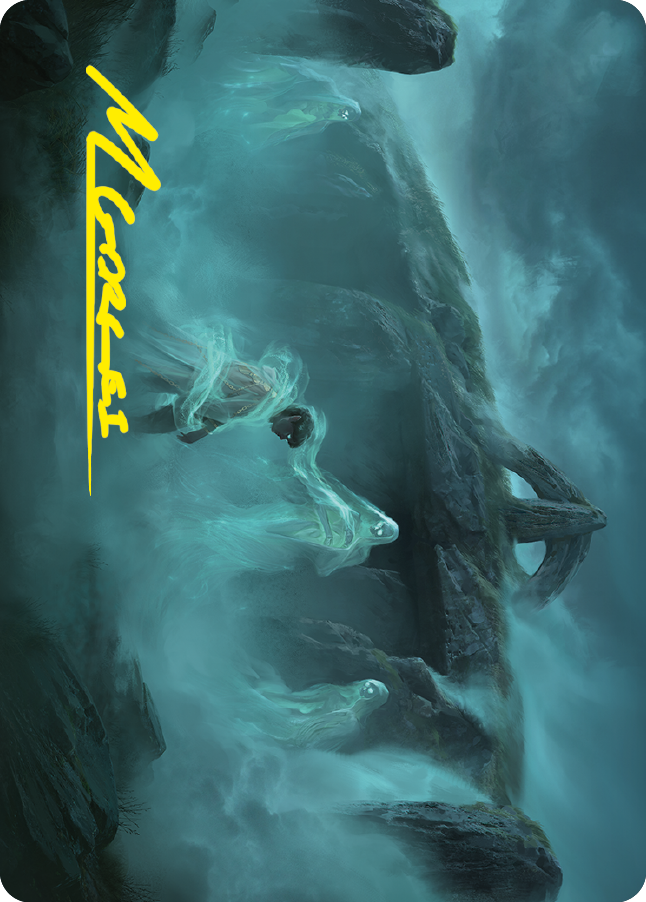 Fog on the Barrow-Downs Art Card (Gold-Stamped Signature) [The Lord of the Rings: Tales of Middle-earth Art Series]-1