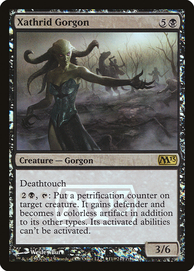 Xathrid Gorgon [Magic 2013 Prerelease Promos]-1