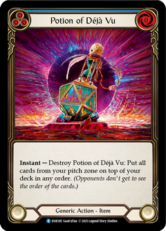 Potion of Deja Vu [EVR185] (Everfest)  1st Edition Cold Foil-1