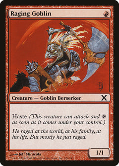 Raging Goblin [Tenth Edition]-1