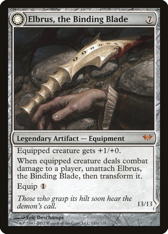 Elbrus, the Binding Blade // Withengar Unbound [Dark Ascension]-1