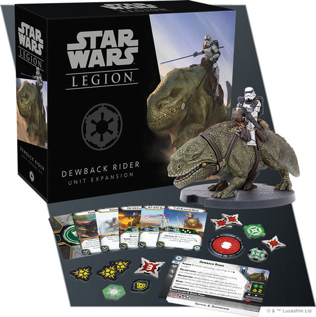 Star Wars Legion Dewback Rider-2