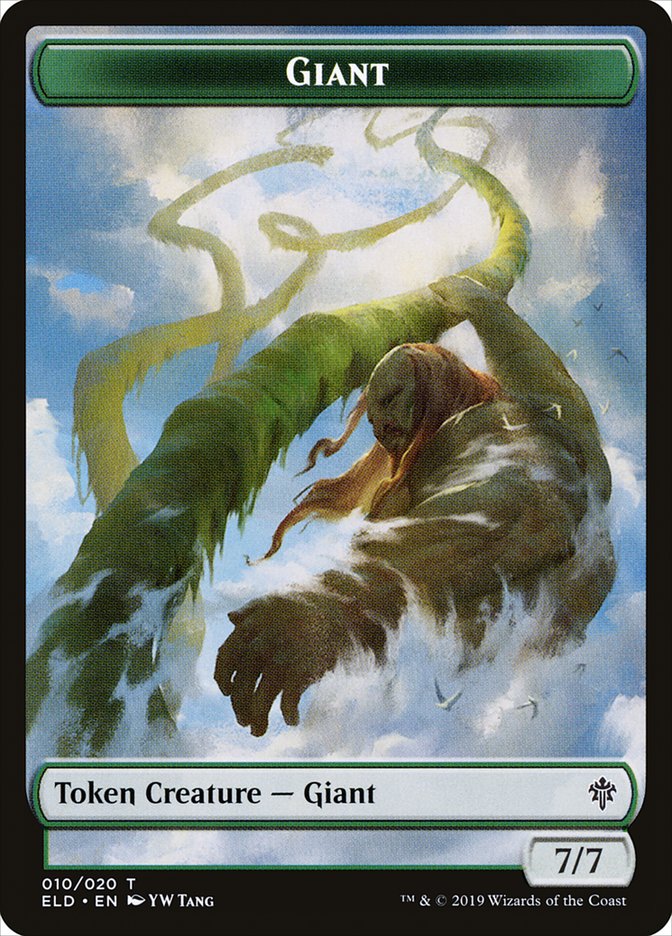 Giant Token [Throne of Eldraine Tokens]-1