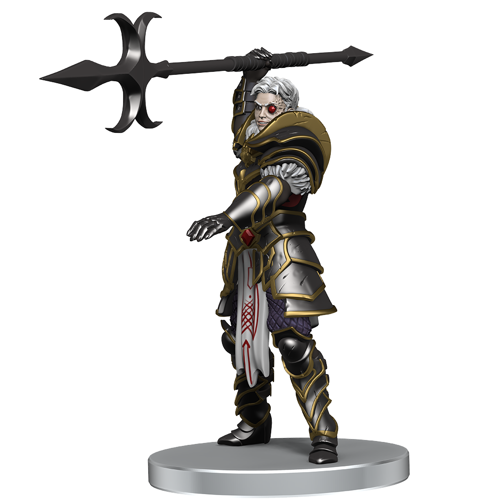 D&D Icons of the Realms Dragonlance Kansaldi on Red Dragon