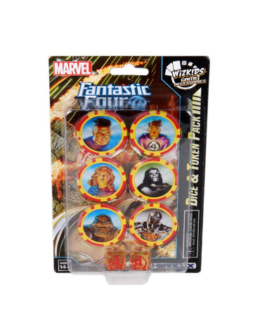 Marvel Heroclix Fantastic Four Dice and Token Pack