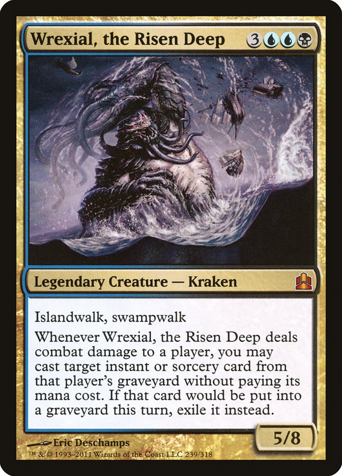 Wrexial, the Risen Deep [Commander 2011]-1