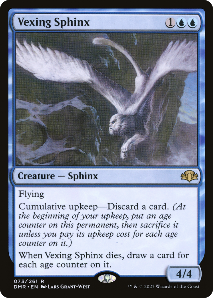 Vexing Sphinx [Dominaria Remastered]-1