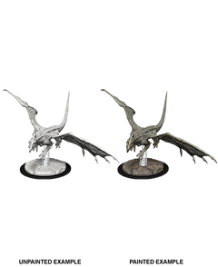 D&D Nolzurs Marvelous Unpainted Miniatures Young White Dragon-1