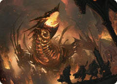 The Fall of Kroog Art Card [The Brothers' War Art Series]-1