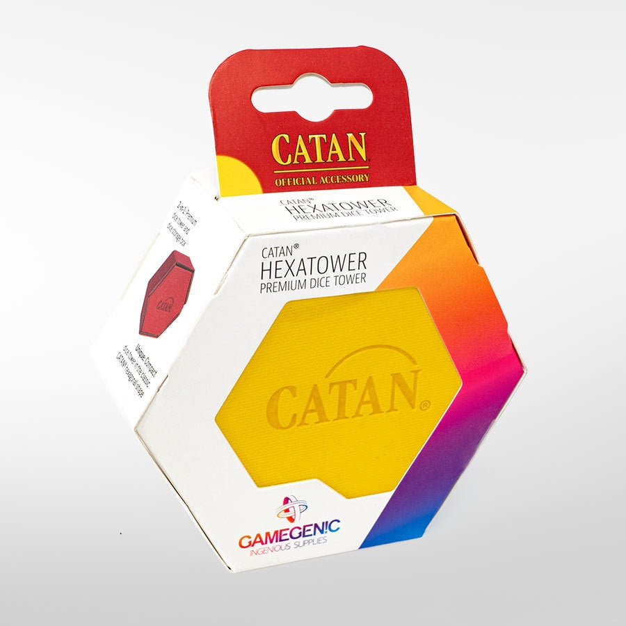 Gamegenic Catan Hexatower Yellow-1