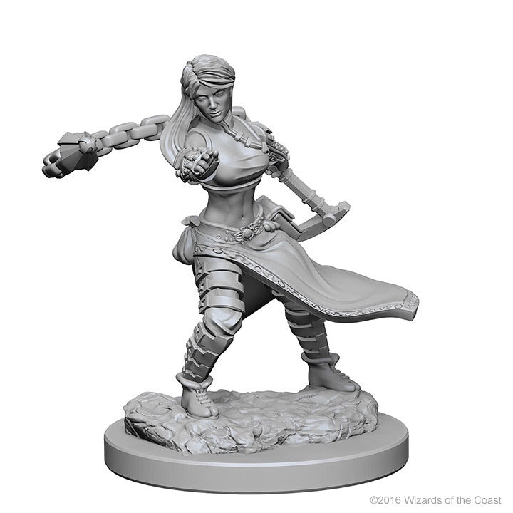 D&D Nolzurs Marvelous Unpainted Miniatures Human Female Monk-1