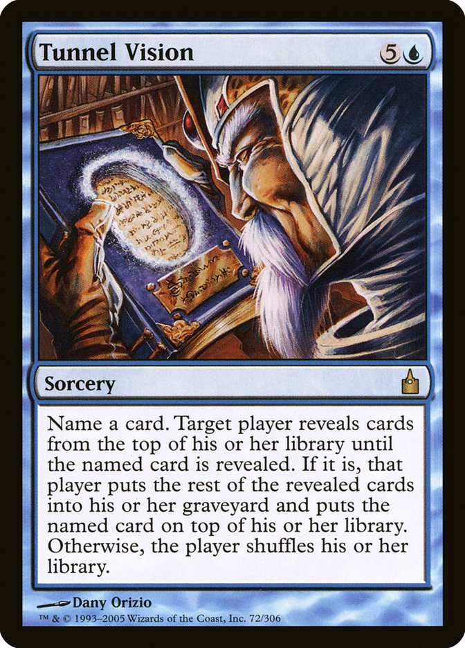 Tunnel Vision [Ravnica: City of Guilds]-1