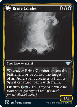Brine Comber // Brinebound Gift [Innistrad: Double Feature]-1