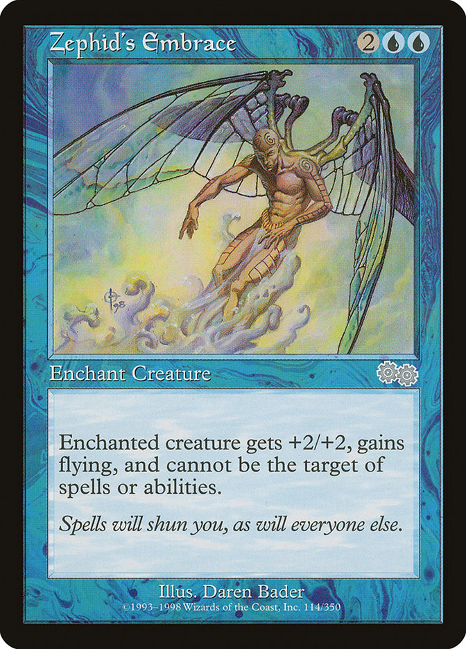 Zephid's Embrace [Urza's Saga]-1