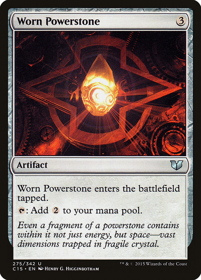 Worn Powerstone [Commander 2015]-1