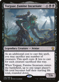 Torgaar, Famine Incarnate [Dominaria]-1
