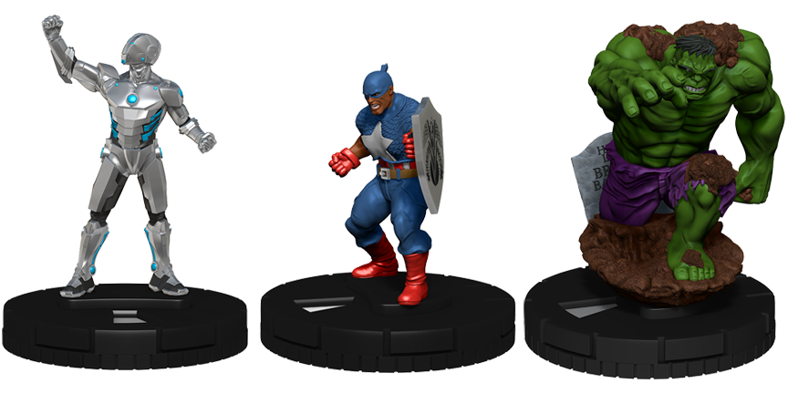 Marvel HeroClix Captain America and the Avengers Booster Brick-1