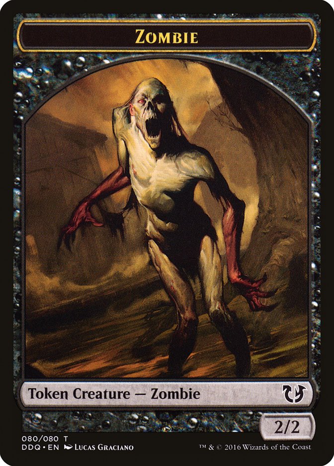 Zombie Token [Duel Decks: Blessed vs. Cursed]-1