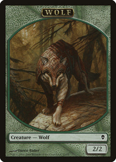 Wolf Token [Zendikar Tokens]-1