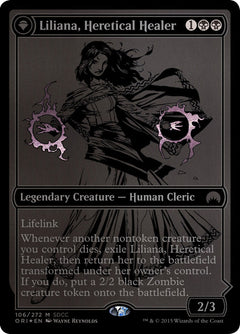 Liliana, Heretical Healer // Liliana, Defiant Necromancer [San Diego Comic-Con 2015]-1