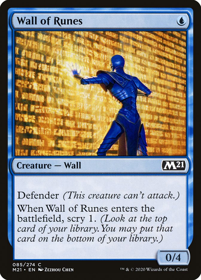 Wall of Runes [Core Set 2021]-1