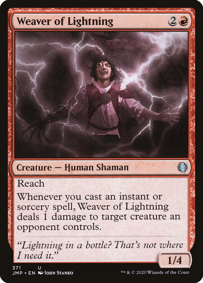 Weaver of Lightning [Jumpstart]-1