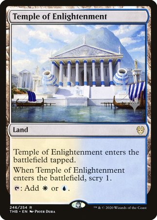 Temple of Enlightenment [Theros Beyond Death Promos]-1