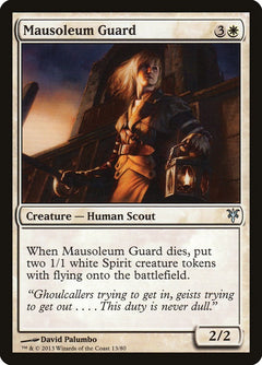 Mausoleum Guard [Duel Decks: Sorin vs. Tibalt]-1