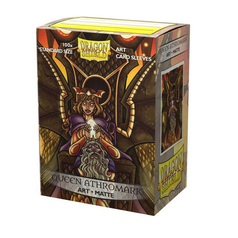 Sleeves - Dragon Shield - Box 100 - MATTE Art - Queen Athromark-1