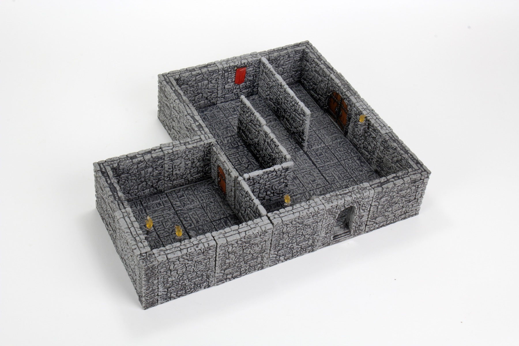WarLock Tiles Dungeon Tiles II Full Height Stone Walls Expansion-1
