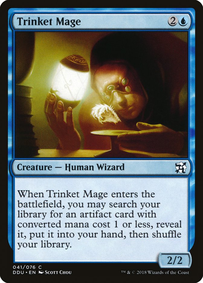 Trinket Mage [Duel Decks: Elves vs. Inventors]-1