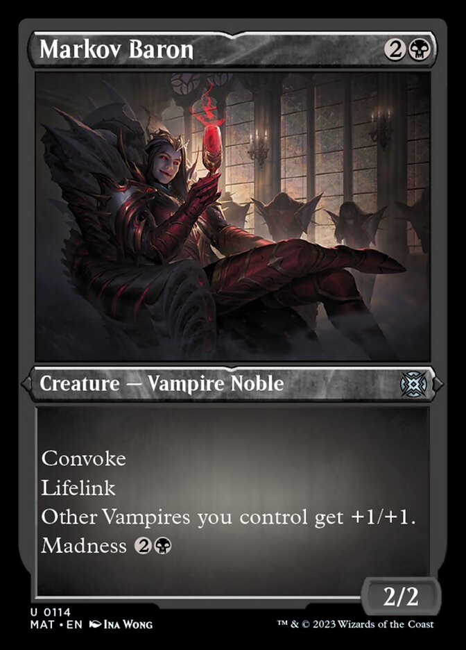Markov Baron (Foil Etched) [March of the Machine: The Aftermath]-1