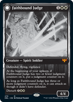 Faithbound Judge // Sinner's Judgment [Innistrad: Double Feature]-1