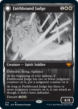 Faithbound Judge // Sinner's Judgment [Innistrad: Double Feature]-1