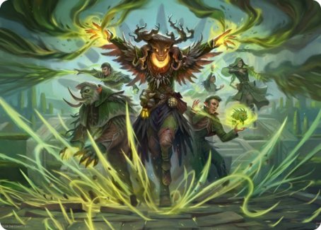 Witherbloom Command Art Card [Strixhaven: School of Mages Art Series]-1
