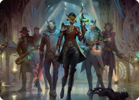 Family's Favor Art Card [Streets of New Capenna Art Series]-1