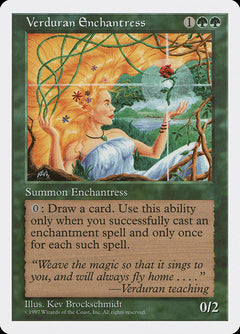 Verduran Enchantress [Fifth Edition]-1