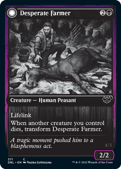 Desperate Farmer // Depraved Harvester [Innistrad: Double Feature]-1