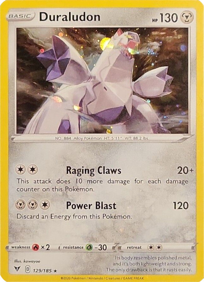 Duraludon (129/185) (Cosmos Holo) [Sword & Shield: Vivid Voltage]-1