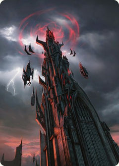 Barad-dur Art Card [The Lord of the Rings: Tales of Middle-earth Art Series]-1